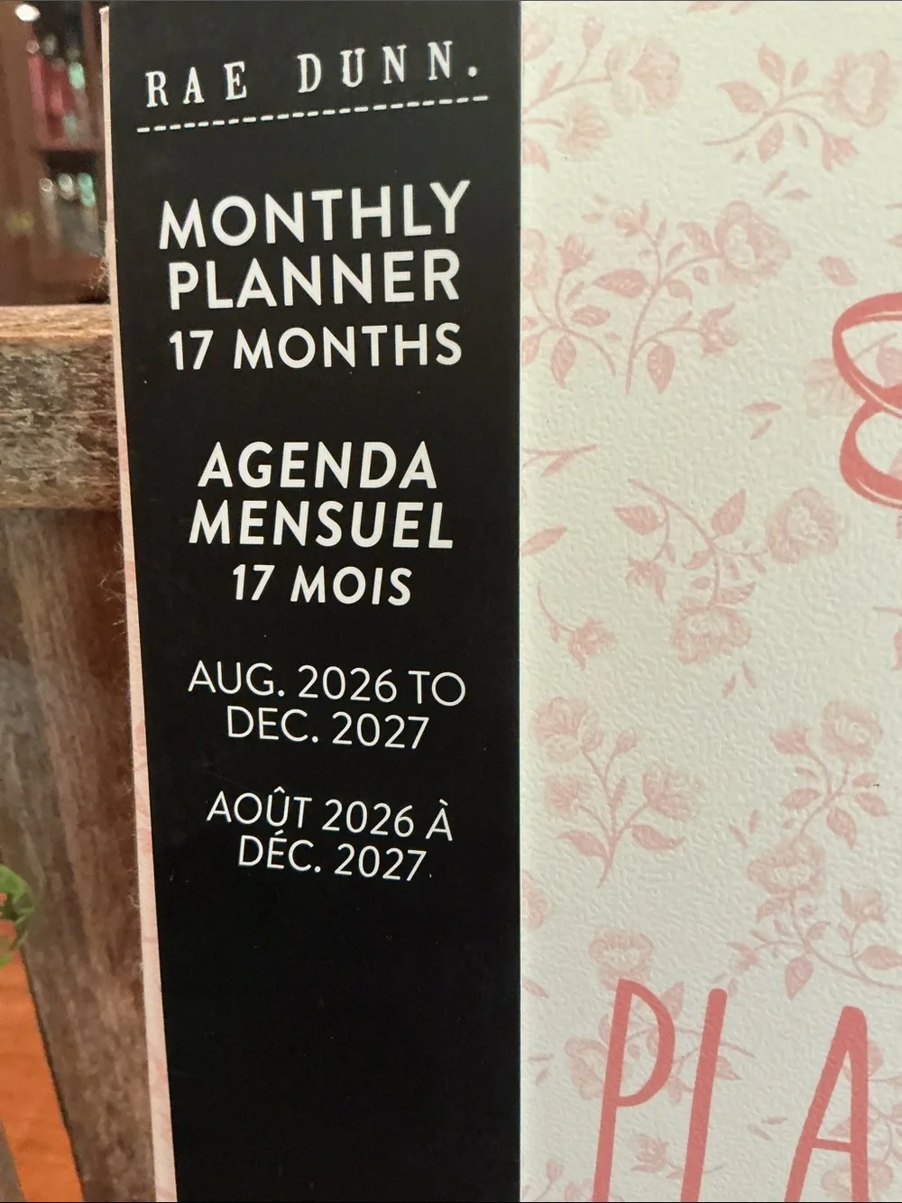 Rae Dunn Planner 2027